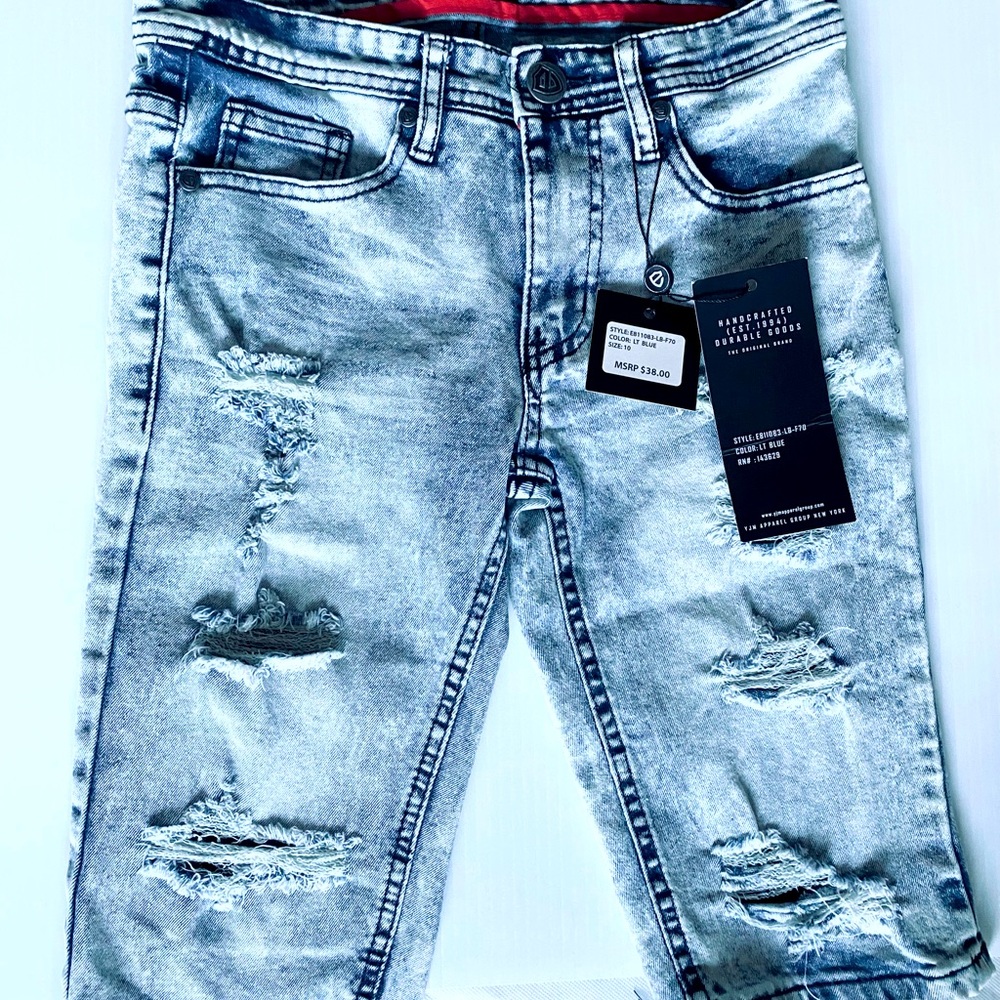 New denim kids shorts size 10
